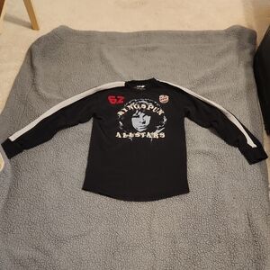 Vintage Ringspun Allstars Jim Morrison Doors Long Sleeve Tee Black Size Small